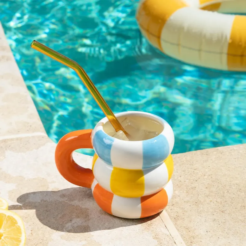 Orange Float Mug - Happyideas.com
