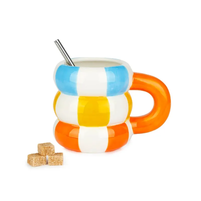 Taza Floats Naranja | Happyideas