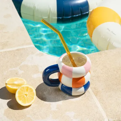 Taza Floats Azul: taza original de diseño | Happyideas