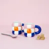 Set dos Tazas Floats Azul | Happyideas