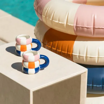 Set of two Blue Float mugs - Happyideas.com