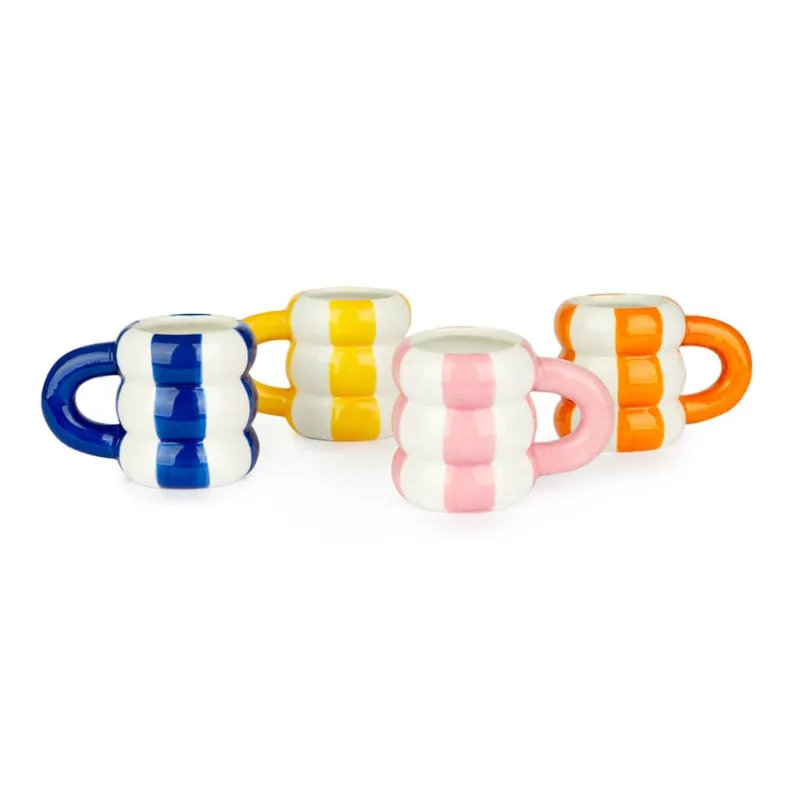 Set of four Multicolor Float Cups - Happyideas.com