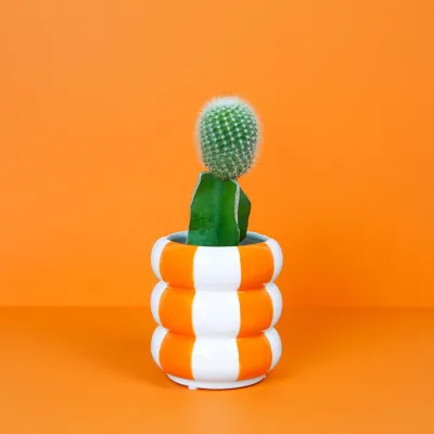 Maceta Floats Pequeña Naranja | Happyideas