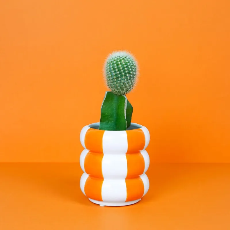 Maceta Floats Pequeña Naranja | Happyideas