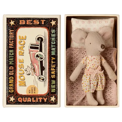 Peluche Ratón Hermana Caja Cerillas | Happyideas