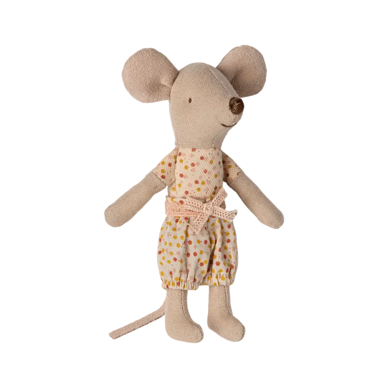 Little sister Mouse in matchbox - Happyideas.com