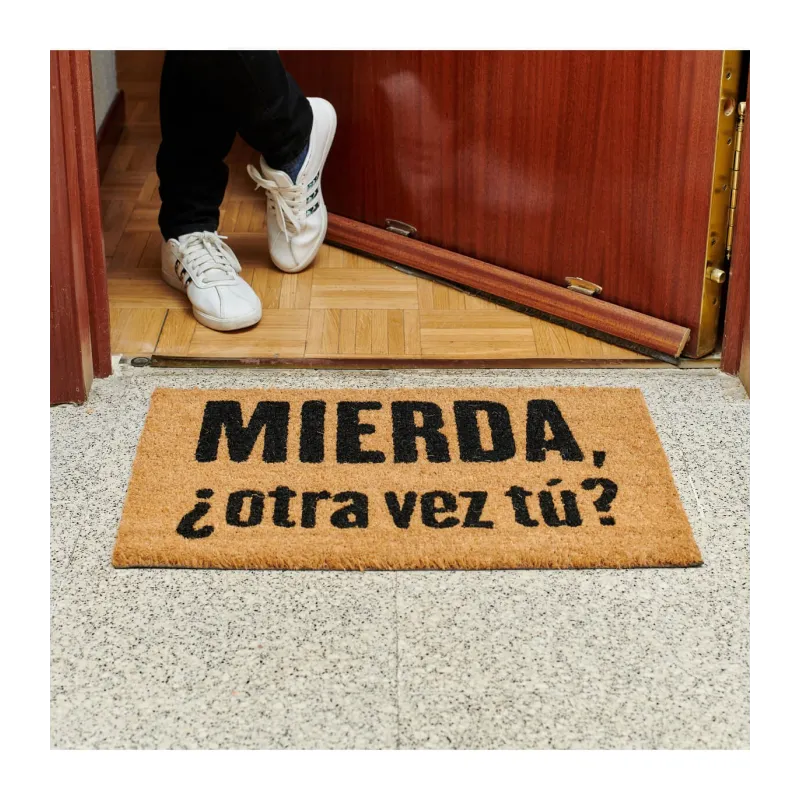 Doormat Mierda otra vez tu - Happyideas.com