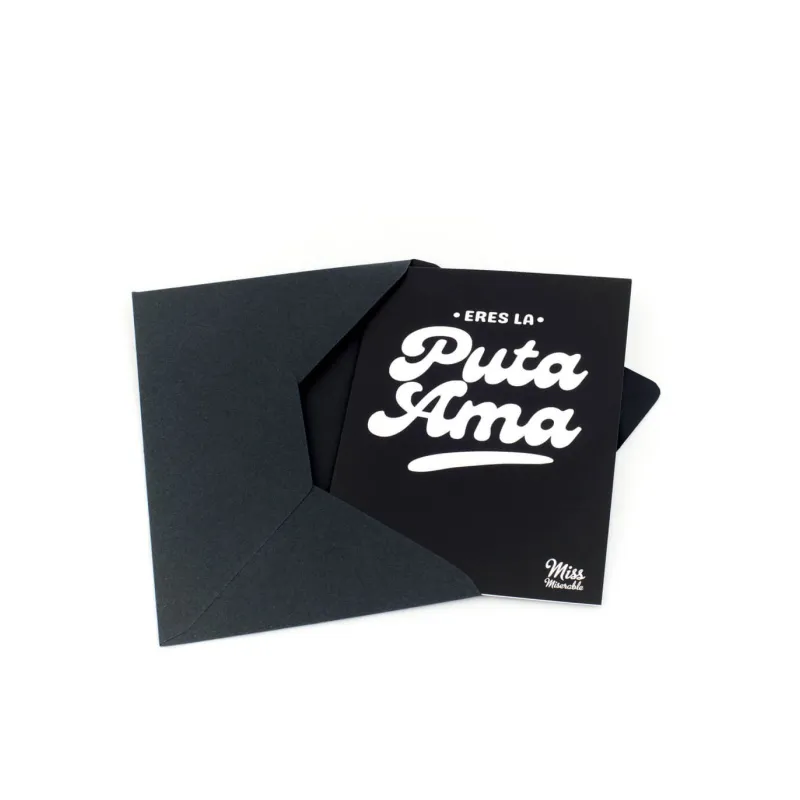 Card Puta Ama - Happyideas.com