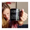 Taza Paciencia: taza negra con humor | Happyideas