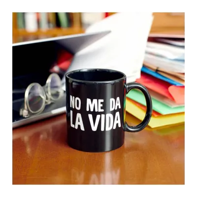 Taza No me da la vida: taza divertida | Happyideas