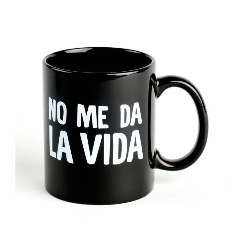Taza No me da la vida: taza divertida | Happyideas