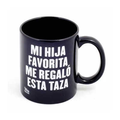 Taza Mi hija favorita me regaló esta taza | Happyideas