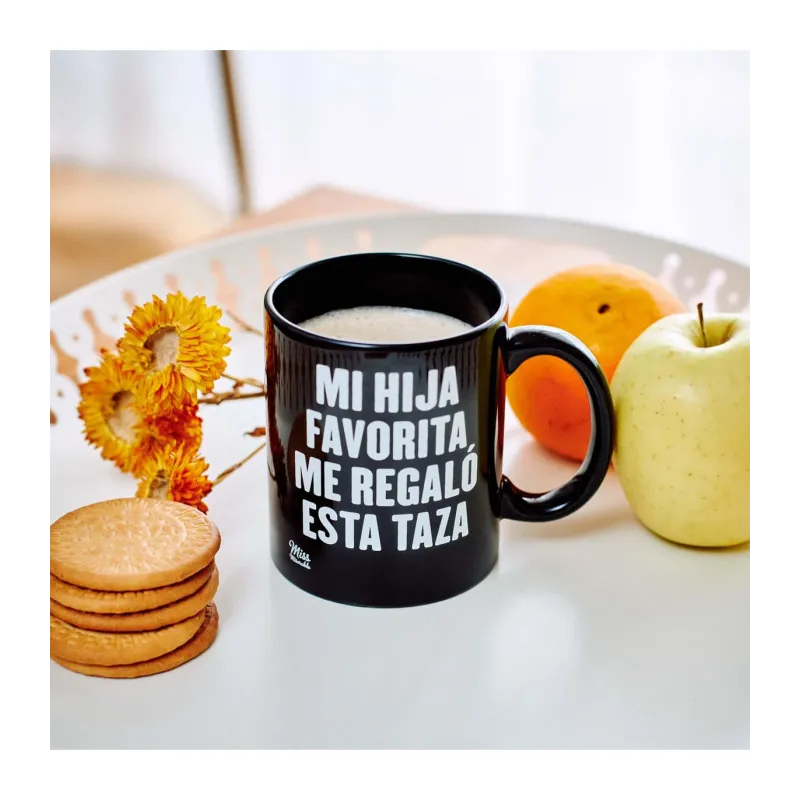 Taza Mi hija favorita me regaló esta taza | Happyideas