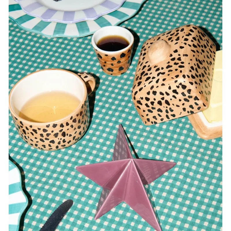 Leopard Cappuccino Mug-Happyideas.com