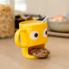 Taza para galletas amarilla con hueco | Happyideas