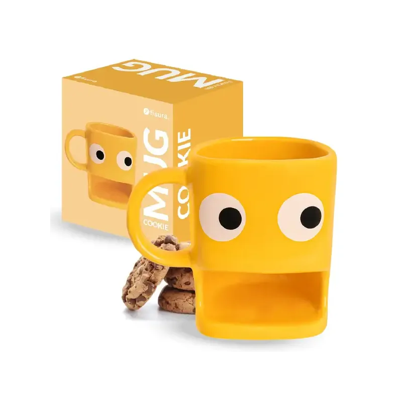 Biscuit Mug Yellow - Happyideas.com