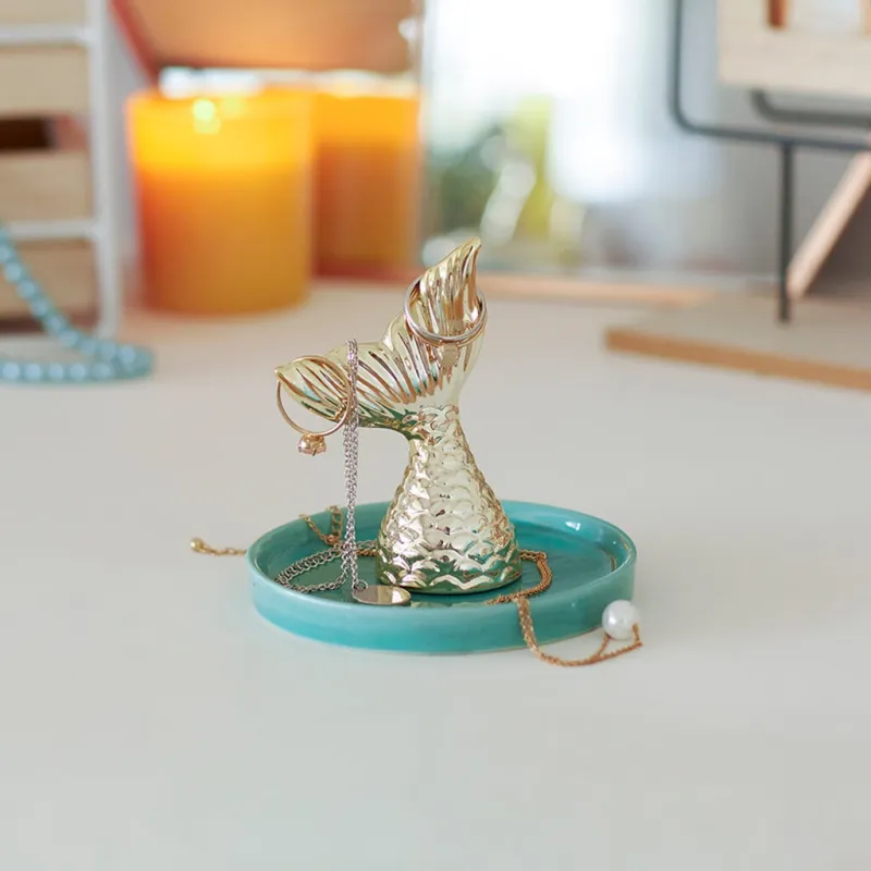 Porta anillos Cola Dorada | Happyideas