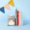 Sujetalibros Kawaii Gato Gris | Happyideas