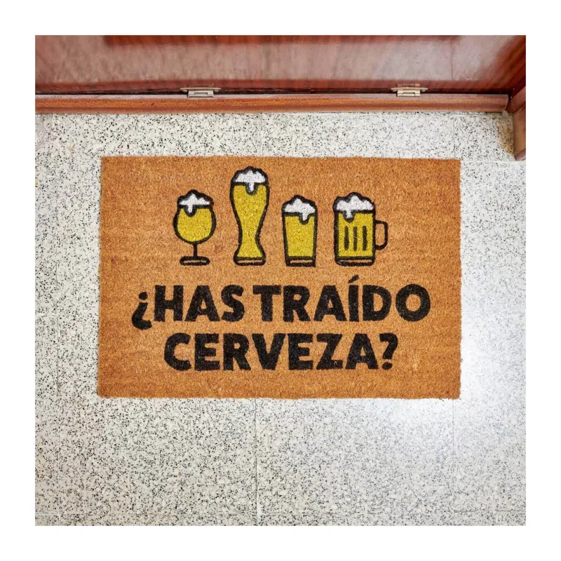 Doormat ¿Has traído cerveza? | Happyideas