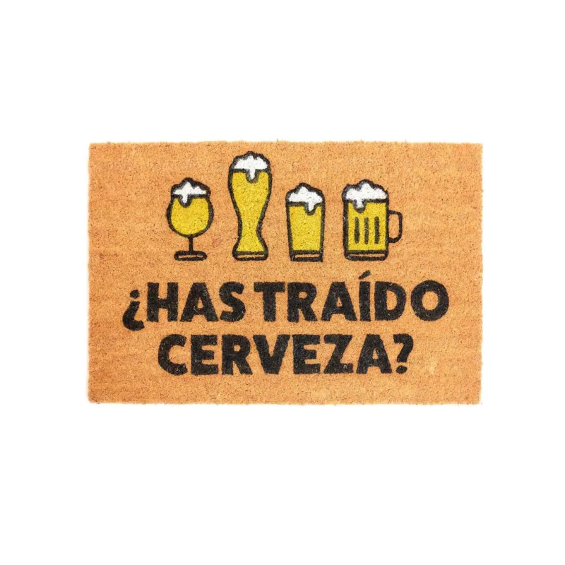 Felpudo ¿Has traído cerveza? - Happyideas