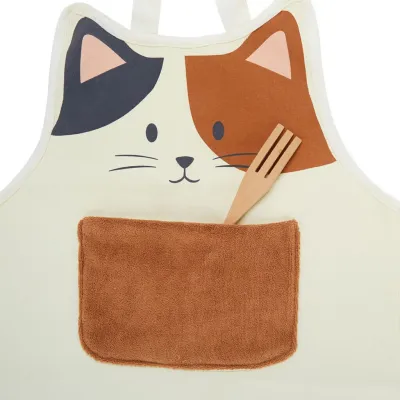 Kitty Calico Apron 50 cm - Happyideas.com