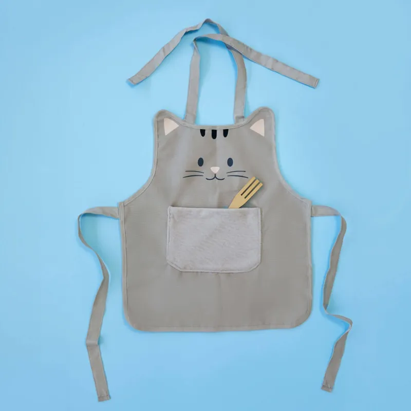 Delantal Kitty Gris 50 cm | Happyideas