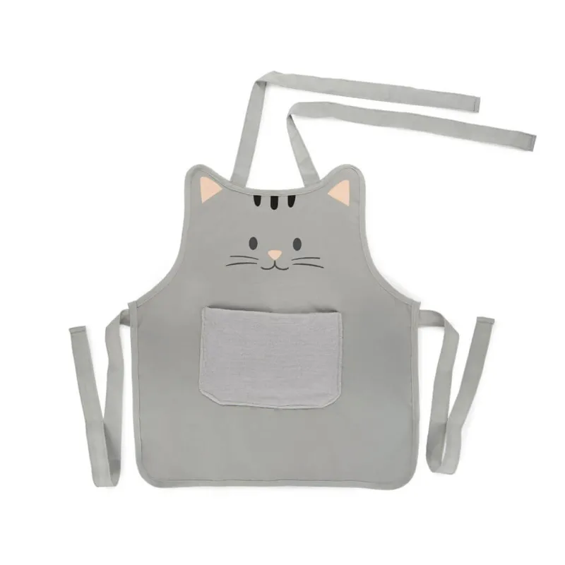 Delantal Kitty Gris 50 cm | Happyideas