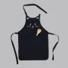 Delantal Kitty Negro 80 cm | Happyideas