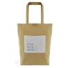Tote bag Live Mostaza - Happyideas.com