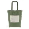 Tote bag Live verde - Happyideas.com
