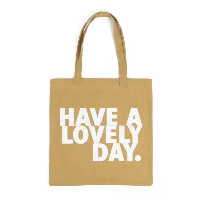 Tote bag Lovely day Camel | Happyideas