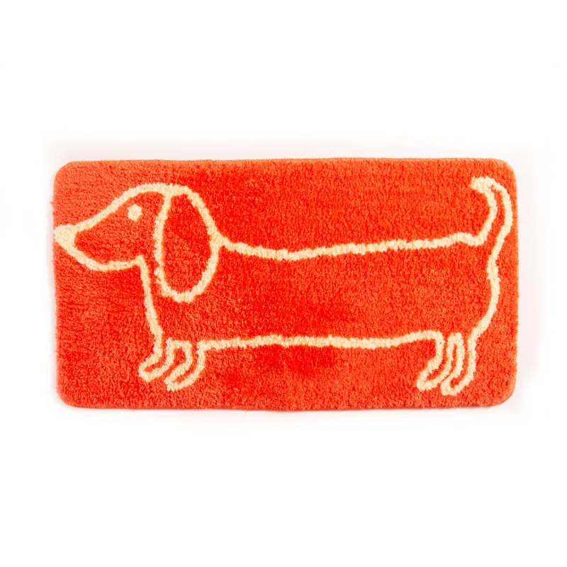 Bath mat Orange Yeckel - Happyideas.com