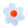 Blue flower bath mat - Happyideas.com