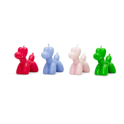 Vela Balloon Dog Magenta | Happyideas