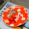Plato alhajero de flores para joyas | Happyideas