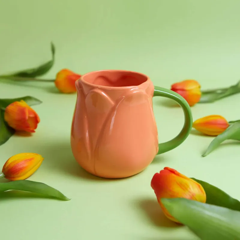 Mug Tulip Orange | Happyideas
