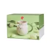 Caja de regalo de la taza Tulipán blanca con diseño de tulipanes - presentación ideal como regalo original Happyideas