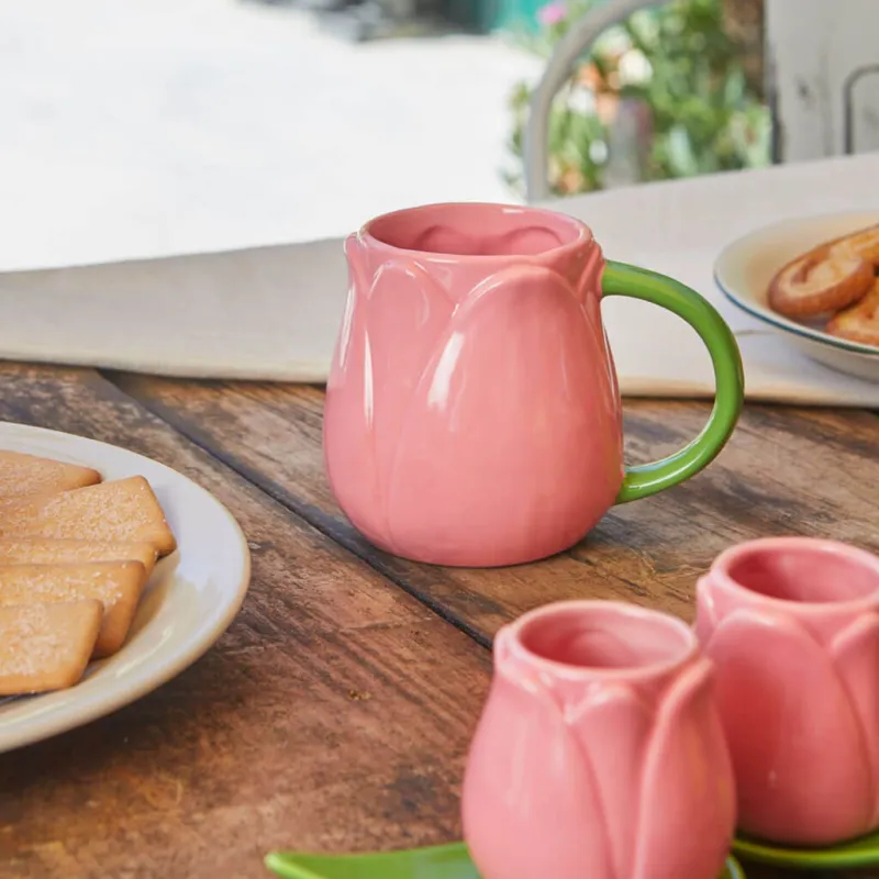 Mug Tulip Pink | Happyideas