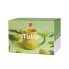 Caja de regalo de la taza Tulipán amarilla con diseño de tulipanes - presentación ideal como regalo original Happyideas