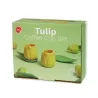 Yellow Tulip Coffee Mug Set, ceramic | Happyideas