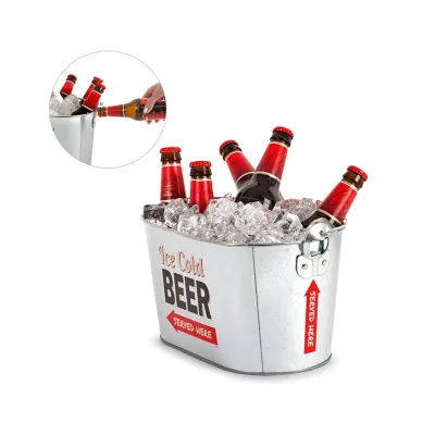 Enfriador de cerveza Party Time de metal | Happyideas