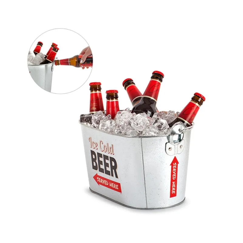 Enfriador de cerveza Party Time de metal | Happyideas