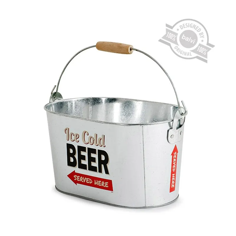 Enfriador de cerveza Party Time de metal | Happyideas