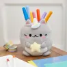 Portalápices Fluffy Gato Gris | Happyideas