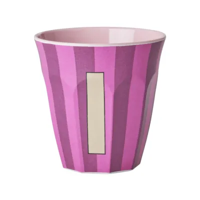 Vaso de melamina con letra I | Happyideas