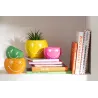 Flowerpots Smiley Porcelain Mix Medium Size | Happyideas