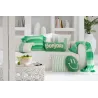Cojín Smiley Verde: cojín divertido y original | Happyideas