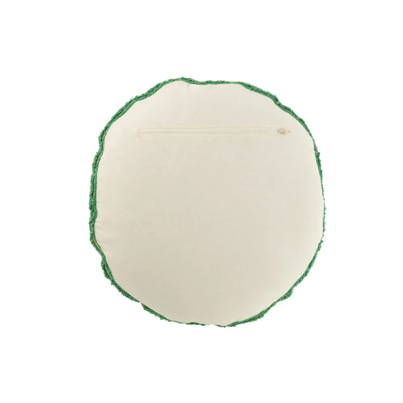 Cojín Smiley Verde: cojín divertido y original | Happyideas