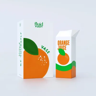Jarrón Orange Juice zumo de naranja | Happyideas