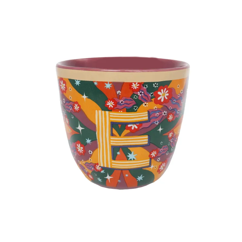 Cup Letter E | Happyideas